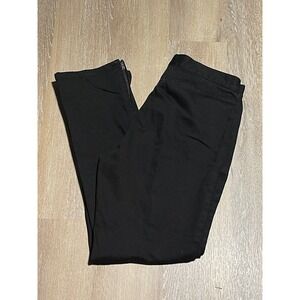 Lauren Jeans Co Ralph Lauren Black Zip Ankle Slim‎ Fit Pants Women's Size 8 EUC